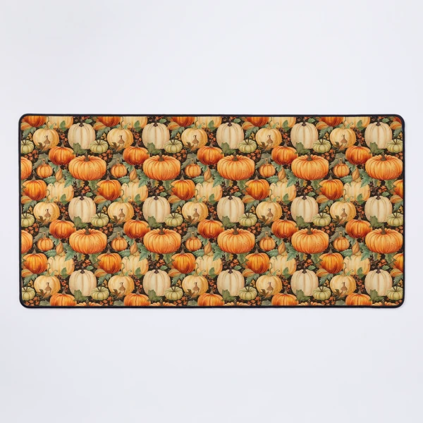 Spooky Pumpkin Designs for Halloween — Mouse Pad by BiMood