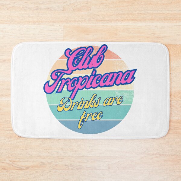 Item preview, Club Tropicana - Drinks are free! v2 pink designed and sold by TheRubberOnion.