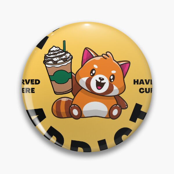 Artikelvorschau, Kawaii Roter Panda Kaffeesüchtiger Süße Rote Panda Kunst entworfen und verkauft von ShirtLife1.