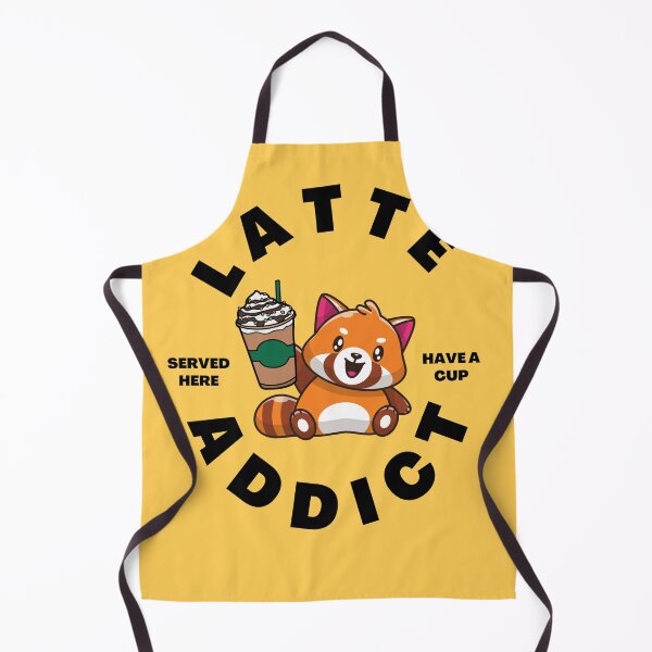 Item preview, Kawaii Red Panda Coffee Addict Cute Red Panda Art designed and sold by ShirtLife1.