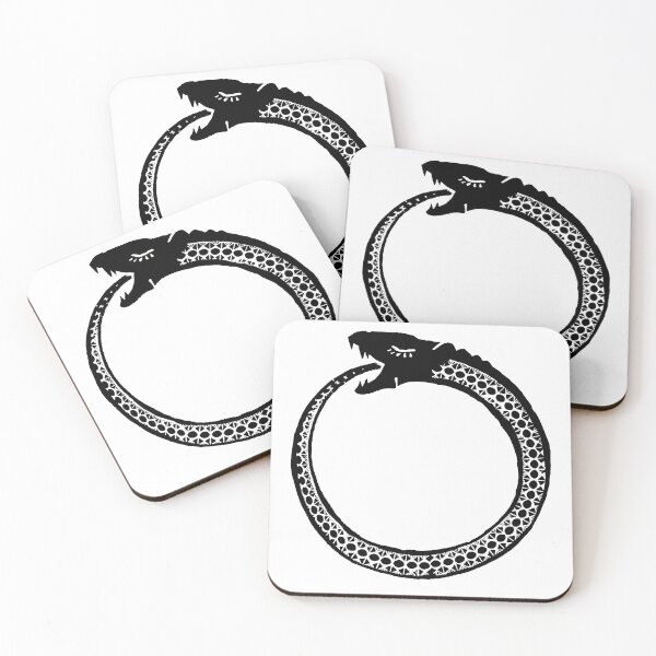 Item preview, Ouroboros designed and sold by Angry Swan Designs.
