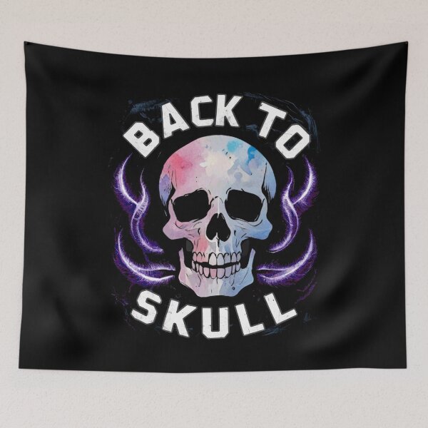 Item preview, Back to Skull Back to School designed and sold by MadnessEnvelope.