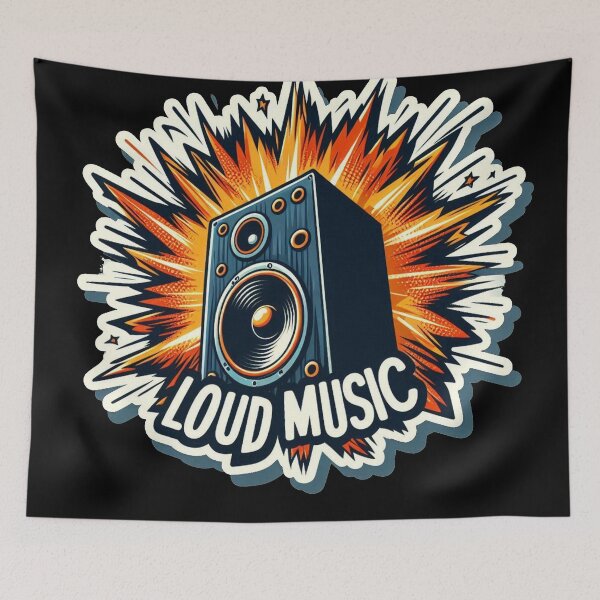 Item preview, PLAY LOUD MUSIC! designed and sold by Gnfree.