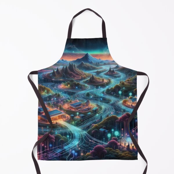 Item preview, The Internet Landscape Art designed and sold by Simplybe1.