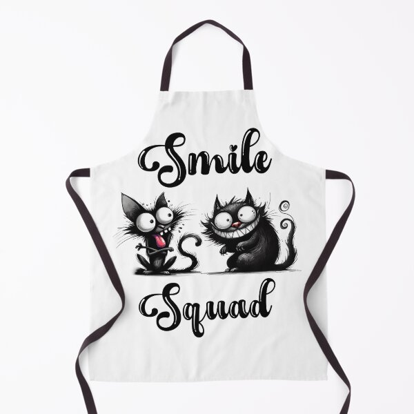 Item preview, Smile Squad with Funny Cats Design | Funny Design designed and sold by KansydMerch.
