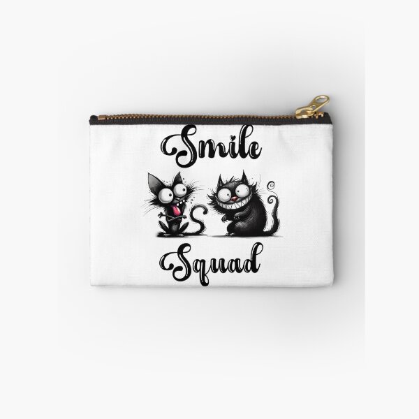 Item preview, Smile Squad with Funny Cats Design | Funny Design designed and sold by KansydMerch.