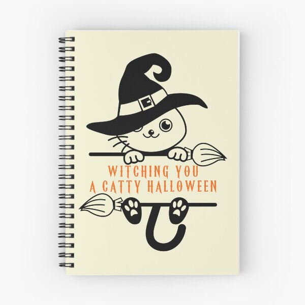 Artikelvorschau, Hexe dir eine zickige Halloween-Katze Lustige Halloween-Katze entworfen und verkauft von binxlystudio.
