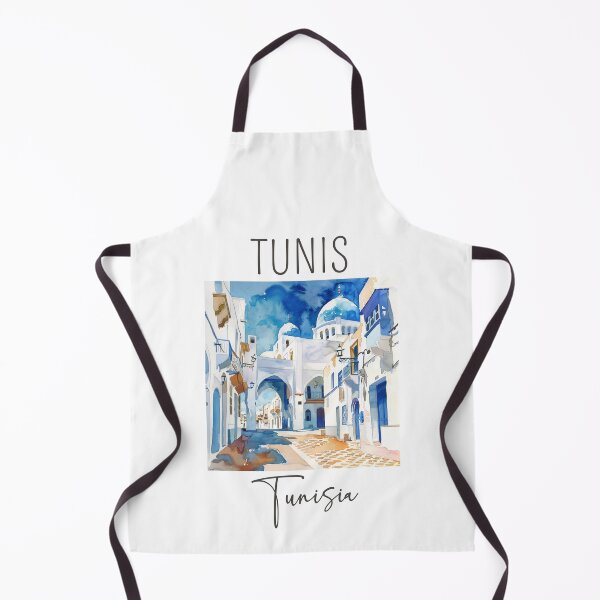Item preview, A Watercolor Design of Tunis - Tunisia designed and sold by Sketch-Shack.