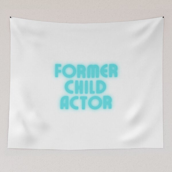 Item preview, Former Child Actor – Funny Nostalgia & Pop Culture Graphic Design designed and sold by Toph & Mea Shop.