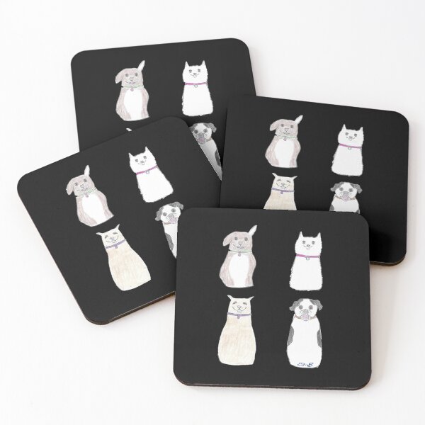 Item preview, dogs in black designed and sold by dobowers1.