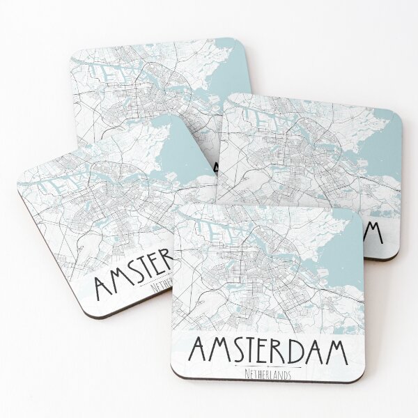 Item preview, Amsterdam City Map designed and sold by TravelWish.