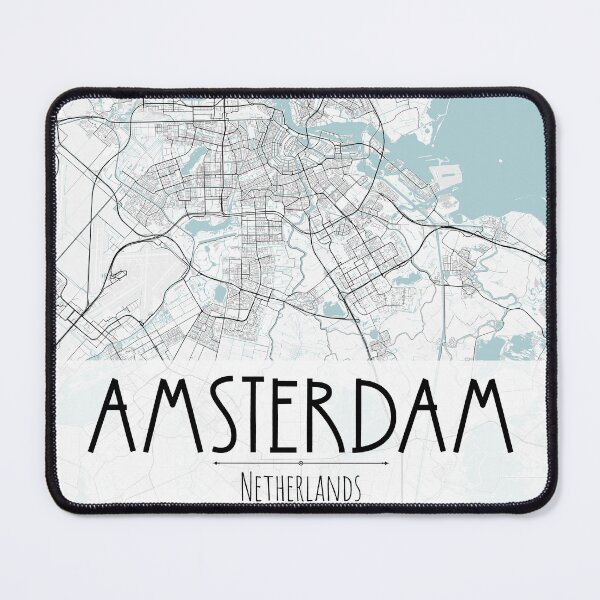 Item preview, Amsterdam City Map designed and sold by TravelWish.