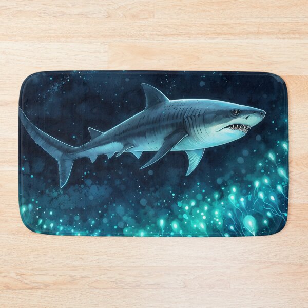 Item preview, Megalodon Shark Swimming designed and sold by RubisLeaf.
