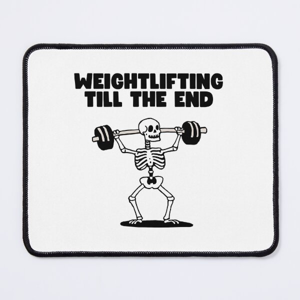 Item preview, Weightlifting until the end designed and sold by Amzg-Designs.