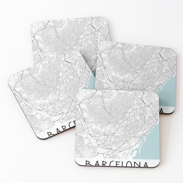 Item preview, Barcelona City Map designed and sold by TravelWish.