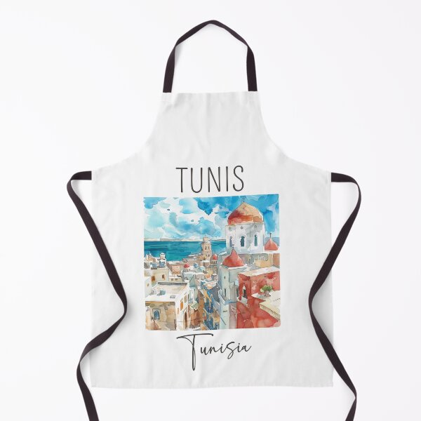 Item preview, A Watercolor Design of Tunis - Tunisia designed and sold by Sketch-Shack.