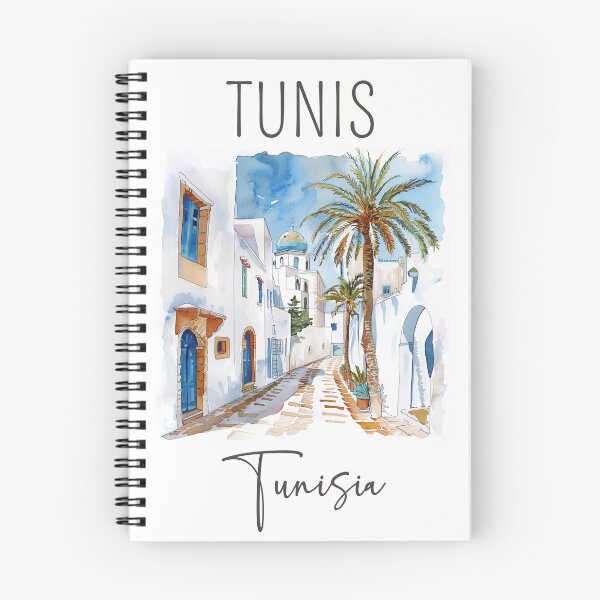 Item preview, A Watercolor Design of Tunis - Tunisia  designed and sold by Sketch-Shack.