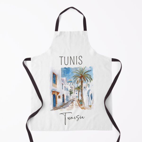 Item preview, A Watercolor Design of Tunis - Tunisia designed and sold by Sketch-Shack.