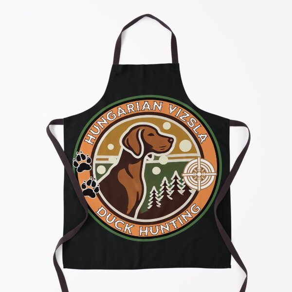 Item preview, Hungarian Vizsla Duck Hunting Emblem designed and sold by SportyAndArtful.