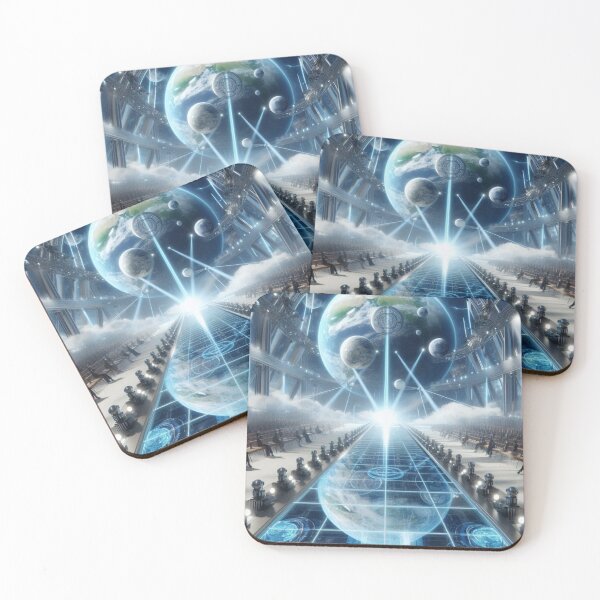 Item preview, A Futuristic Fashion Runway In Zero Gravity. designed and sold by IrsathThaslima.