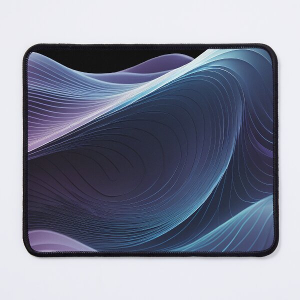 Item preview, Futuristic Waves Abstract Art designed and sold by SeamPix.