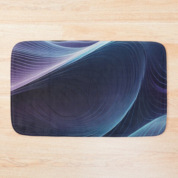 Item preview, Futuristic Waves Abstract Art designed and sold by SeamPix.
