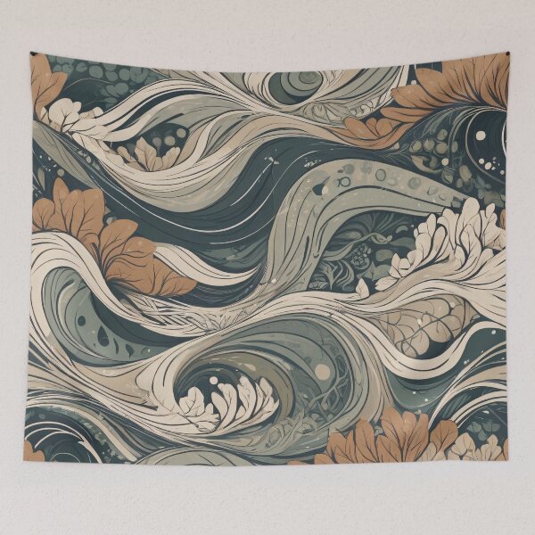 Item preview, Natural Abstract Art designed and sold by SeamPix.