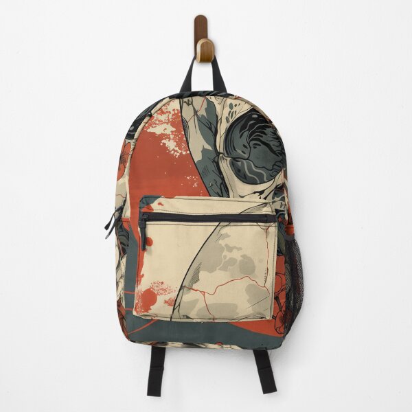 Item preview, Skull with Blossoms and Snakes Artistic Illustration ukiyo-e designed and sold by Retrocranio.