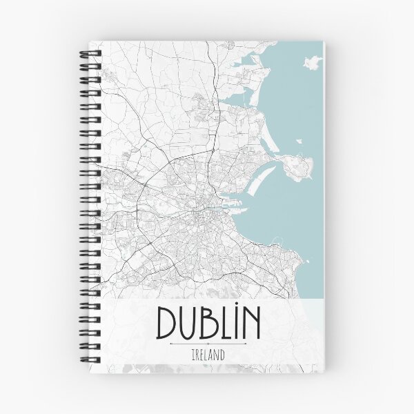 Item preview, Dublin City Map designed and sold by TravelWish.