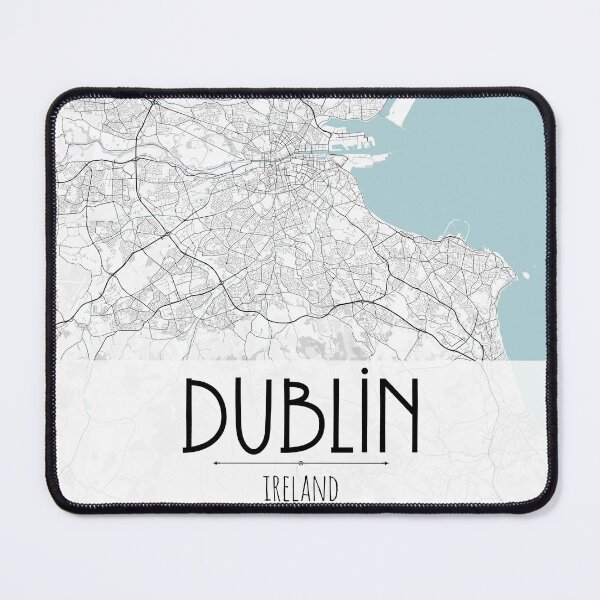 Item preview, Dublin City Map designed and sold by TravelWish.