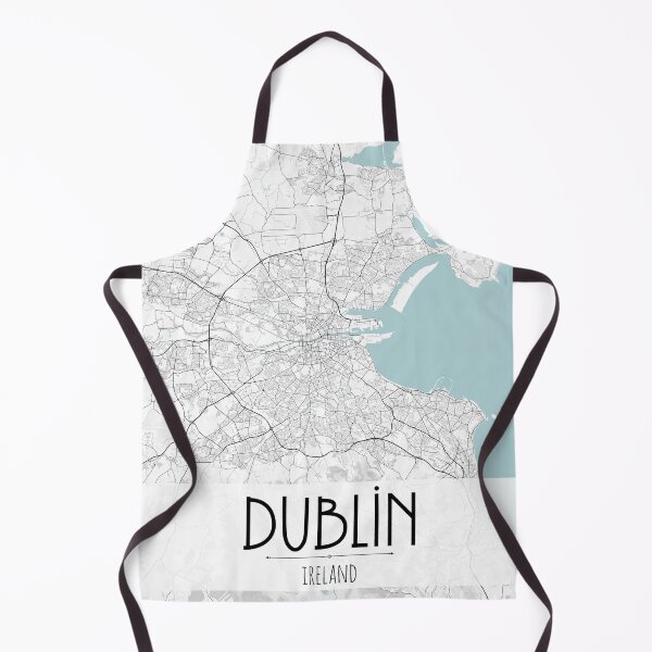 Item preview, Dublin City Map designed and sold by TravelWish.