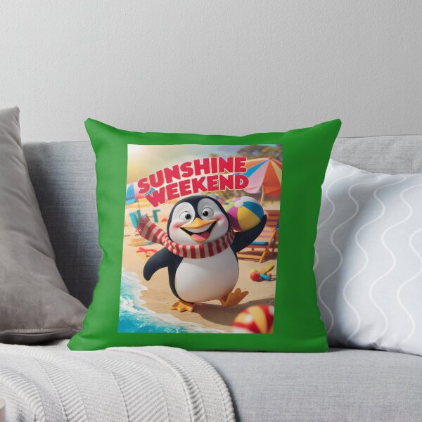 Item preview, Smiling penguin. designed and sold by MyHappyArtShop.