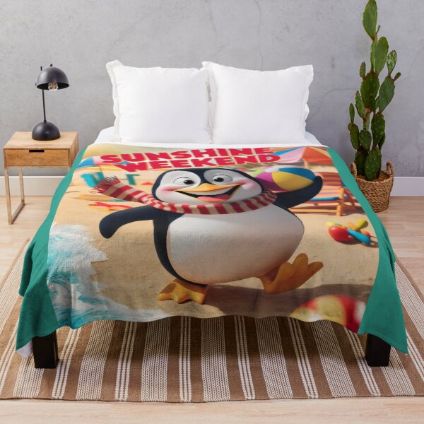 Item preview, Smiling penguin. designed and sold by MyHappyArtShop.
