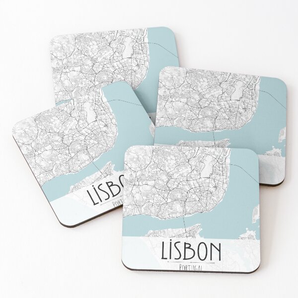 Item preview, Lisbon City Map designed and sold by TravelWish.