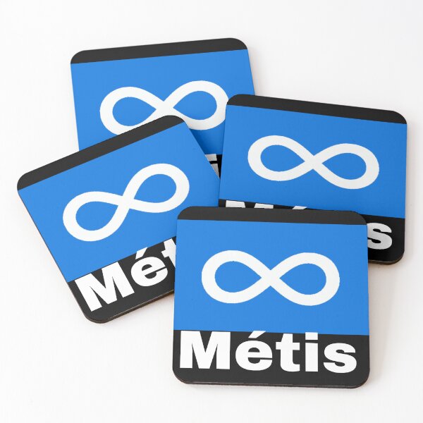 Item preview, Metis Flag, Indigenous, pride designed and sold by FACELESS MONKEY.