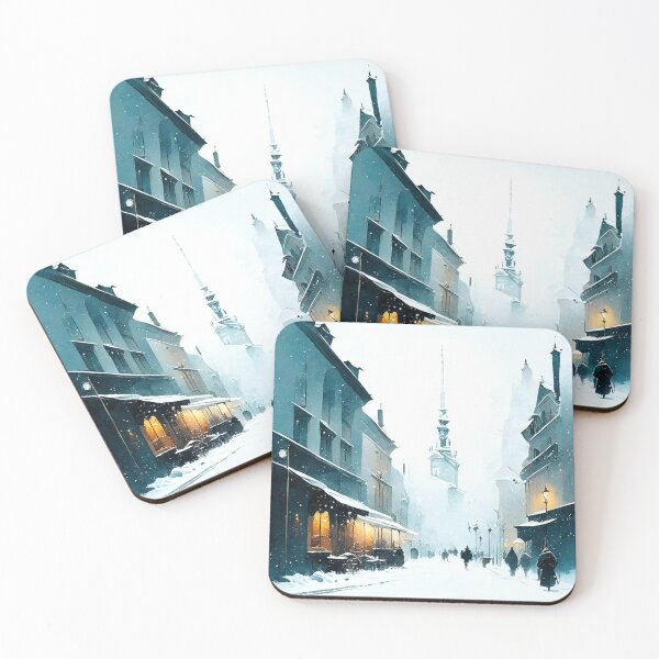 Item preview, WINTER TOWN designed and sold by ViiivaaDesignS.