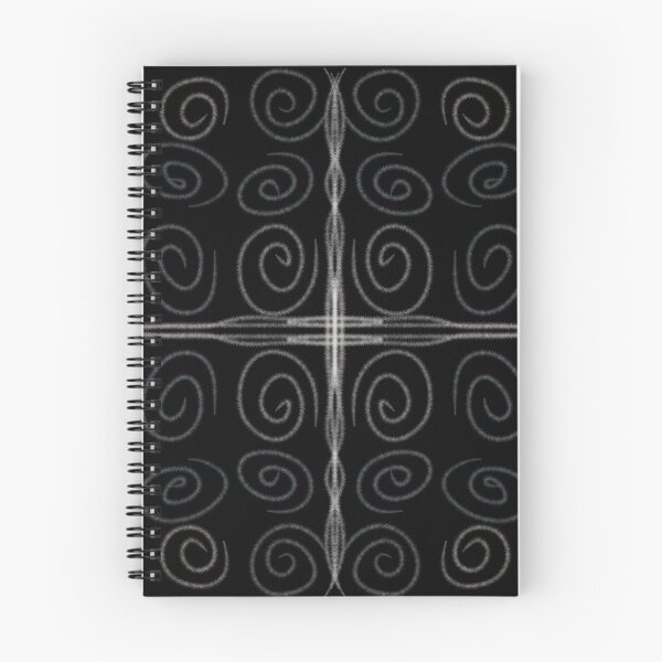 Item preview, Black and White symmetric doodles design designed and sold by Stefrait-7.