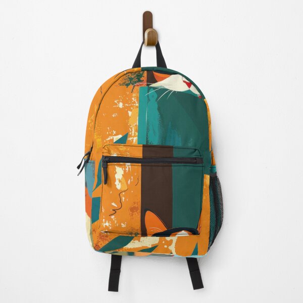 Item preview, Curious Cat Peeking Through Window in Vibrant Florence Setting designed and sold by Retrocranio.