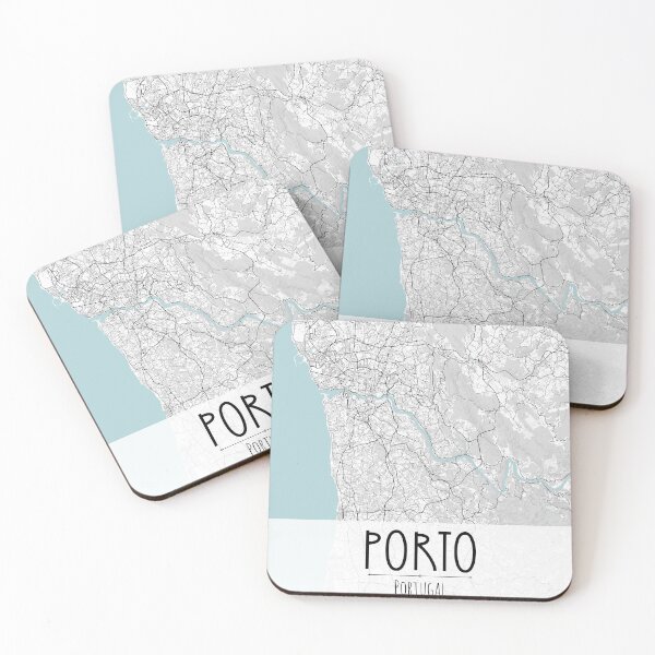 Item preview, Porto City Map designed and sold by TravelWish.