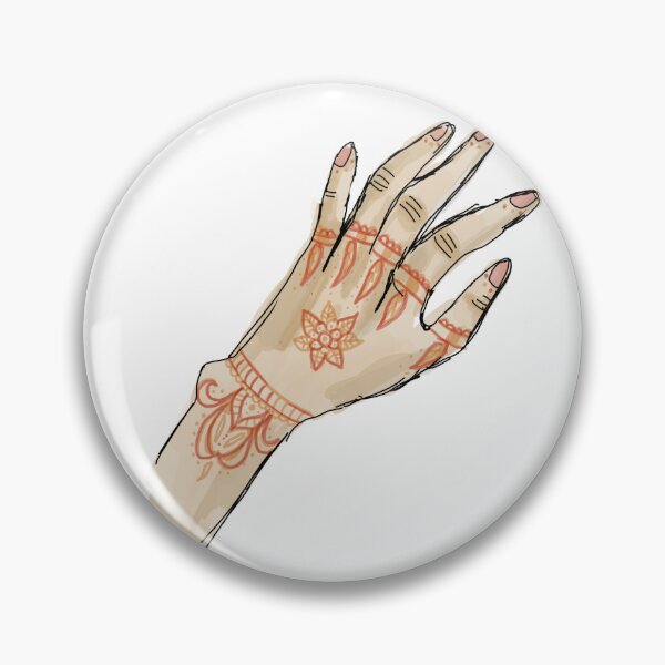 Item preview, henna on hand designed and sold by chaadertukra.