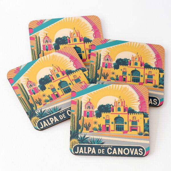 Item preview, Jalpa de Canovas Guanajuato Mexico Magic Town Vintage Travel Tourism designed and sold by TravelersGems.