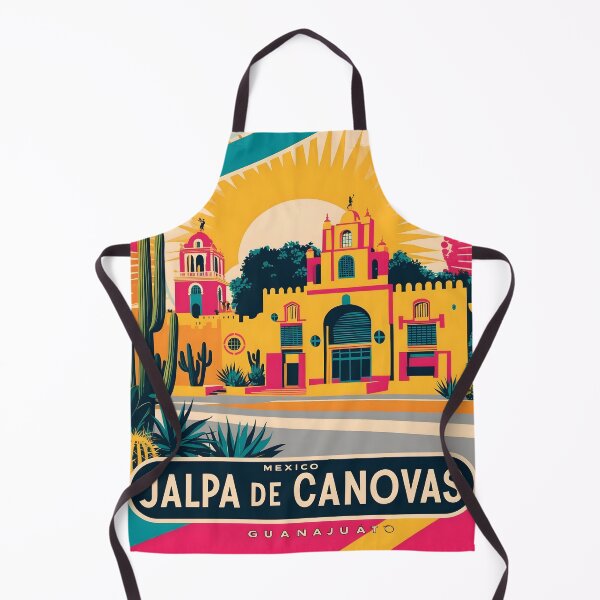 Item preview, Jalpa de Canovas Guanajuato Mexico Magic Town Vintage Travel Tourism designed and sold by TravelersGems.