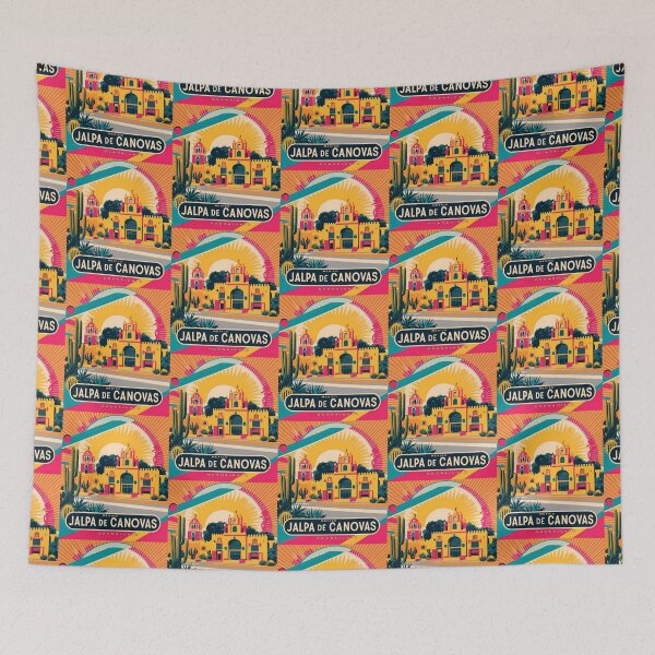 Item preview, Jalpa de Canovas Guanajuato Mexico Magic Town Vintage Travel Tourism designed and sold by TravelersGems.
