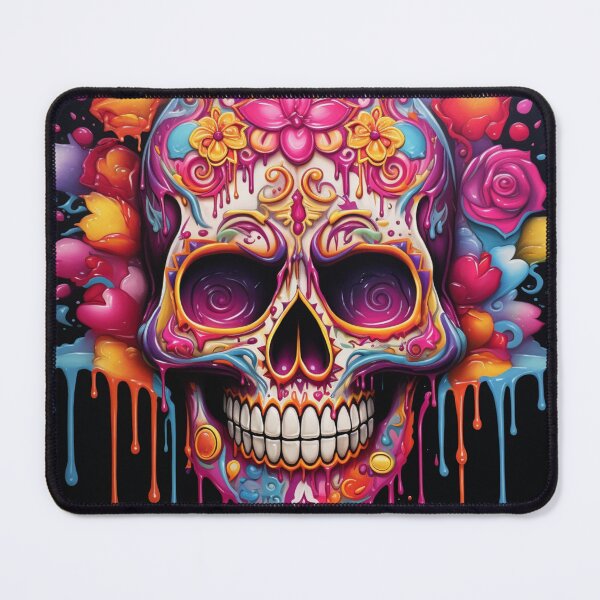 Item preview, Colorful Sugar Skull designed and sold by ZombieCrew.