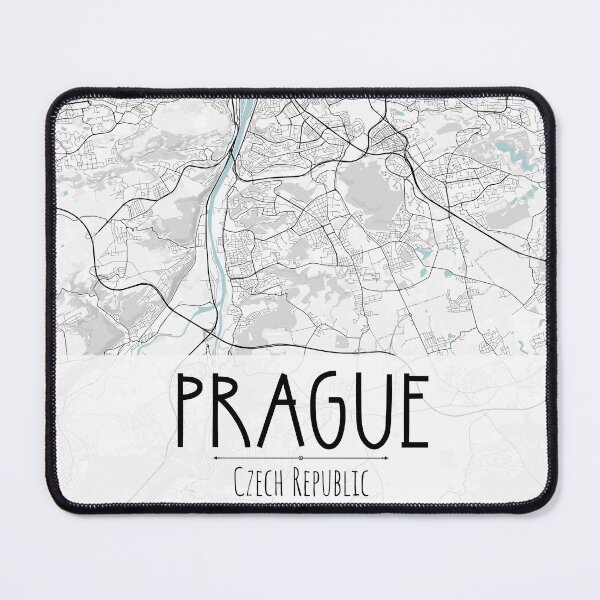 Item preview, Prague City Map designed and sold by TravelWish.