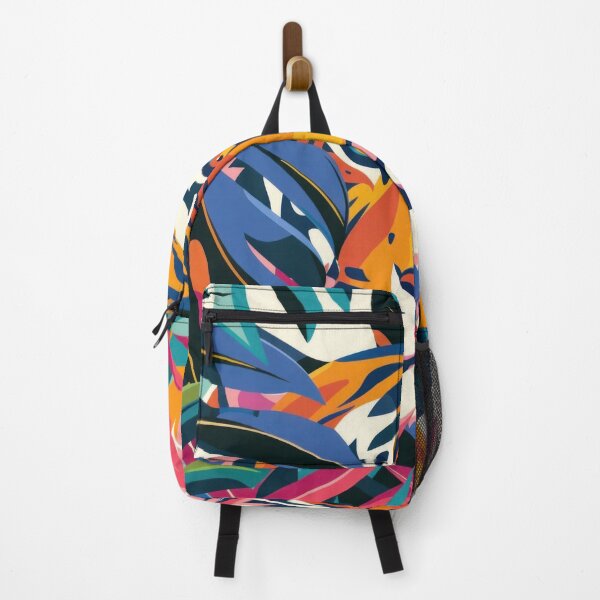 Item preview, Vibrant Tiger Hidden in Jungle Foliage designed and sold by Retrocranio.