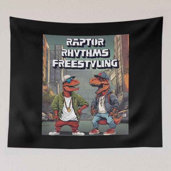 Item preview, Raptor Rhythms Freestyling Dinosaurs designed and sold by signshirtz.
