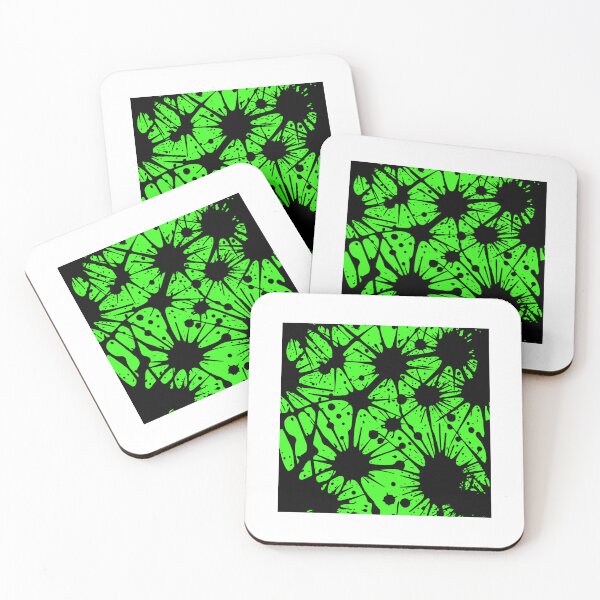 Item preview, Black&Green Splatter Pattern #2 designed and sold by mrGrayMan.