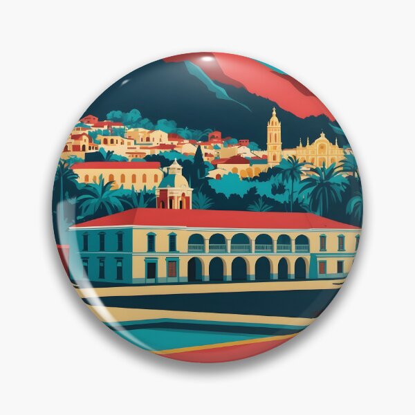 Item preview, Compostela de Indias Nayarit Mexico Magic Town Vintage Travel Tourism designed and sold by TravelersGems.
