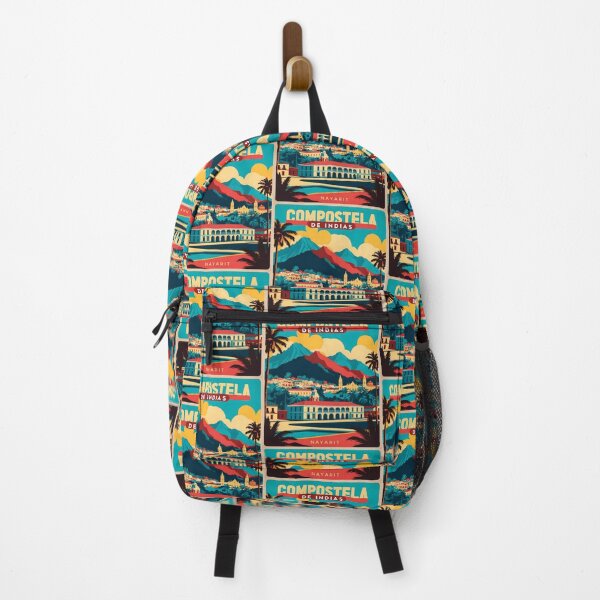Item preview, Compostela de Indias Nayarit Mexico Magic Town Vintage Travel Tourism designed and sold by TravelersGems.